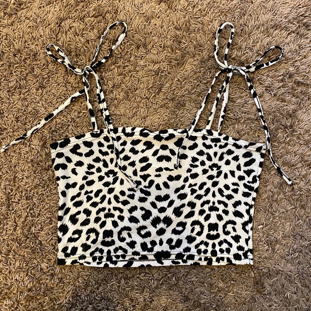 Cheetah tank top